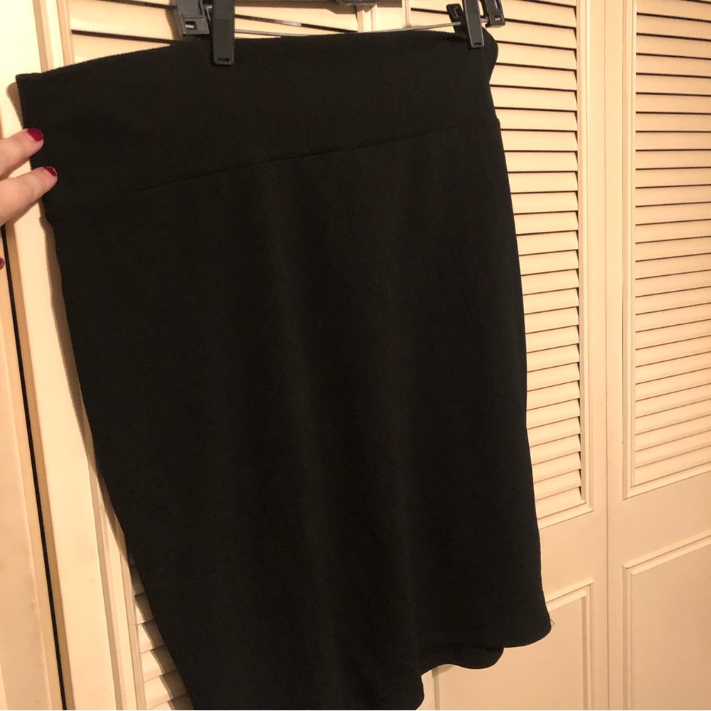 Black pencil skirt LuLaRoe 3X Cassie